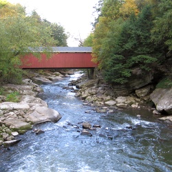 Portersville, PA: October 2005 ---
McConnell's Mill State Park